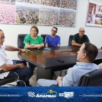 Em visita a Amambai, Coronel David reafirma compromisso com a gestão de Dr. Bandeira