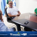 Em visita a Amambai, Coronel David reafirma compromisso com a gestão de Dr. Bandeira