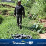 Alunos, servidores e militares realizam ação de preservação ambiental no Córrego Retiro
