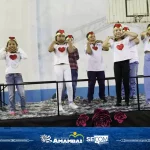 Alunos emocionam público durante apresentações da Festa da Família da Escola Municipal Julio Manvailer