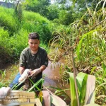 Alunos, servidores e militares realizam ação de preservação ambiental no Córrego Retiro