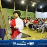 Alunos emocionam público durante apresentações da Festa da Família da Escola Municipal Julio Manvailer
