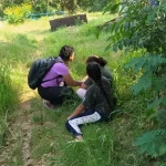 Alunos, servidores e militares realizam ação de preservação ambiental no Córrego Retiro