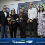 Educadores destaques de Amambai são homenageados na Sessão Solene “Professora Viviane Scalon Fachin”