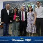 Educadores destaques de Amambai são homenageados na Sessão Solene “Professora Viviane Scalon Fachin”