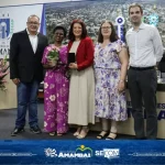 Educadores destaques de Amambai são homenageados na Sessão Solene “Professora Viviane Scalon Fachin”