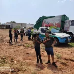 Alunos, servidores e militares realizam ação de preservação ambiental no Córrego Retiro