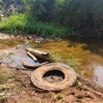 Alunos, servidores e militares realizam ação de preservação ambiental no Córrego Retiro