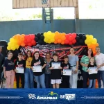 Formatura do PROERD em Amambai fortalece compromisso contra as drogas e a violência