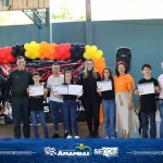 Formatura do PROERD em Amambai fortalece compromisso contra as drogas e a violência