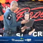Formatura do PROERD em Amambai fortalece compromisso contra as drogas e a violência