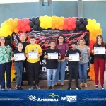 Formatura do PROERD em Amambai fortalece compromisso contra as drogas e a violência