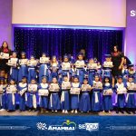 Escola Municipal Dr. Rachid Saldanha Derzi realiza cerimônia de formatura dos Prés 2024