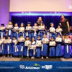 Escola Municipal Dr. Rachid Saldanha Derzi realiza cerimônia de formatura dos Prés 2024