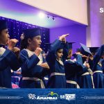 Escola Municipal Dr. Rachid Saldanha Derzi realiza cerimônia de formatura dos Prés 2024