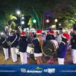 Espetáculo de cores, luzes e música marcaram a abertura do Natal de Luzes 2023 em Amambai
