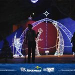 Espetáculo de cores, luzes e música marcaram a abertura do Natal de Luzes 2023 em Amambai