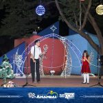 Espetáculo de cores, luzes e música marcaram a abertura do Natal de Luzes 2023 em Amambai