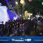 Espetáculo de cores, luzes e música marcaram a abertura do Natal de Luzes 2023 em Amambai