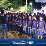 Espetáculo de cores, luzes e música marcaram a abertura do Natal de Luzes 2023 em Amambai
