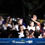 Espetáculo de cores, luzes e música marcaram a abertura do Natal de Luzes 2023 em Amambai