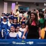 Escola Municipal Dr. Rachid Saldanha Derzi realiza cerimônia de formatura dos Prés 2024