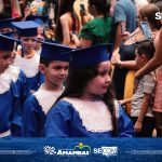 Escola Municipal Dr. Rachid Saldanha Derzi realiza cerimônia de formatura dos Prés 2024