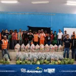 Prefeitura de Amambai entrega kits alimentares a trabalhadores do Renda Cidadã