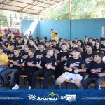 Formatura do PROERD em Amambai fortalece compromisso contra as drogas e a violência