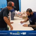 Prefeitura de Amambai entrega kits alimentares a trabalhadores do Renda Cidadã