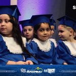 Escola Municipal Dr. Rachid Saldanha Derzi realiza cerimônia de formatura dos Prés 2024
