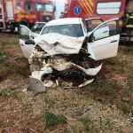 Bombeiros socorrem vítimas de acidente entre Amambai e Ponta Porã