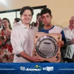 Prefeitura de Amambai, Governo do Estado, Grupo Solo Mio e Câmara Municipal inauguraram Escola Novo Horizonte
