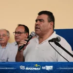 Prefeitura de Amambai, Governo do Estado, Grupo Solo Mio e Câmara Municipal inauguraram Escola Novo Horizonte