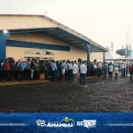 Prefeitura de Amambai, Governo do Estado, Grupo Solo Mio e Câmara Municipal inauguraram Escola Novo Horizonte