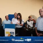 Prefeitura de Amambai, Governo do Estado, Grupo Solo Mio e Câmara Municipal inauguraram Escola Novo Horizonte