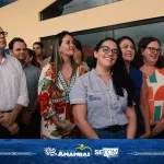 Prefeitura de Amambai, Governo do Estado, Grupo Solo Mio e Câmara Municipal inauguraram Escola Novo Horizonte
