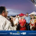 Prefeitura de Amambai, Governo do Estado, Grupo Solo Mio e Câmara Municipal inauguraram Escola Novo Horizonte