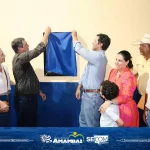 Prefeitura de Amambai, Governo do Estado, Grupo Solo Mio e Câmara Municipal inauguraram Escola Novo Horizonte