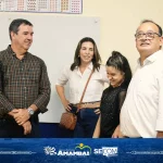 Prefeitura de Amambai, Governo do Estado, Grupo Solo Mio e Câmara Municipal inauguraram Escola Novo Horizonte