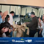 Prefeitura de Amambai, Governo do Estado, Grupo Solo Mio e Câmara Municipal inauguraram Escola Novo Horizonte