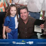 Prefeitura de Amambai, Governo do Estado, Grupo Solo Mio e Câmara Municipal inauguraram Escola Novo Horizonte