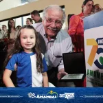 Prefeitura de Amambai, Governo do Estado, Grupo Solo Mio e Câmara Municipal inauguraram Escola Novo Horizonte
