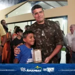 Prefeitura de Amambai, Governo do Estado, Grupo Solo Mio e Câmara Municipal inauguraram Escola Novo Horizonte