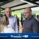 Governador Barbosinha e prefeito Dr. Bandeira inauguram obras de Infraestrutura e Saneamento em Amambai