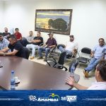 Prefeitura de Amambai recebe diretoria e equipe técnica do Conisul e da Itaipu Binacional para definir novas ações