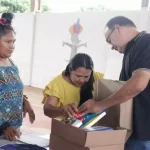 Amambai: Estudantes da rede municipal voltam às aulas com mochilas e kits escolares novos