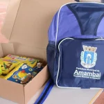 Amambai: Estudantes da rede municipal voltam às aulas com mochilas e kits escolares novos