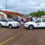 Prefeitura de Amambai e Polícia Militar fazem entrega de viaturas destinadas ao Conselho Comunitário de Segurança Indígena (CCSI) das Aldeias Amambai e Limão Verde