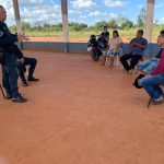 Comandante da Polícia Militar se reúne com membros do Conselho Comunitário de Segurança Indígena (CCSI) das Aldeias Amambai e Limão Verde